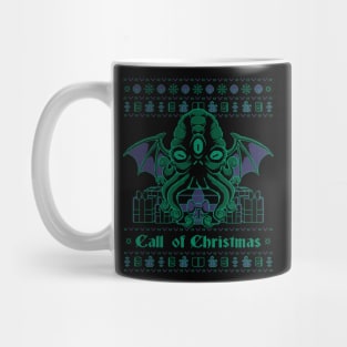 A Lovecraft Christmas Mug